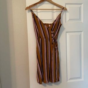 Orange Stripe Dress